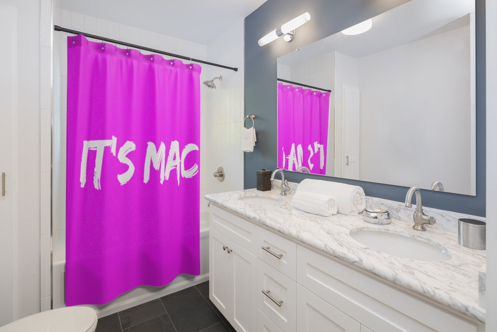 IT'S MAC Original Shower Curtain (Fuchsia)