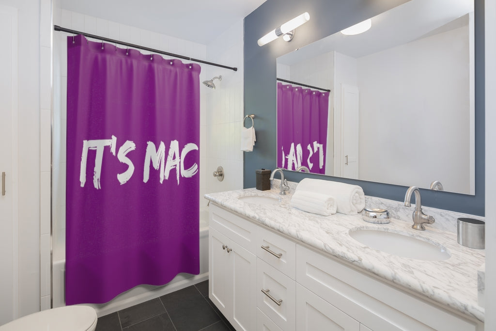 IT'S MAC Original Shower Curtain (Purple)